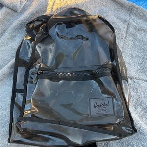 Herschel Supply Company Black Clear Backpack